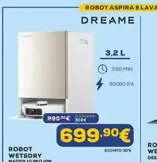 robot aspirapolvere e lavapavimenti