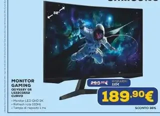 Samsung Odyssey G5 Gaming Monitor