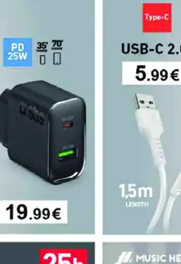 Caricatore da parete USB-C