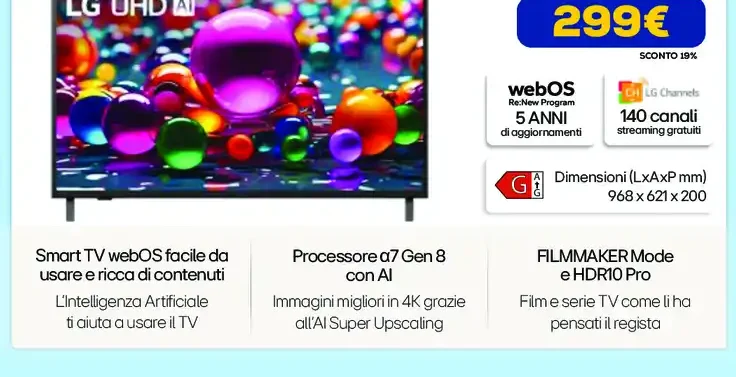 TV UHD AI serie UA75