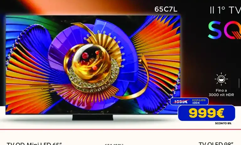 TCL TV QD-Mini LED 65" 65C7L