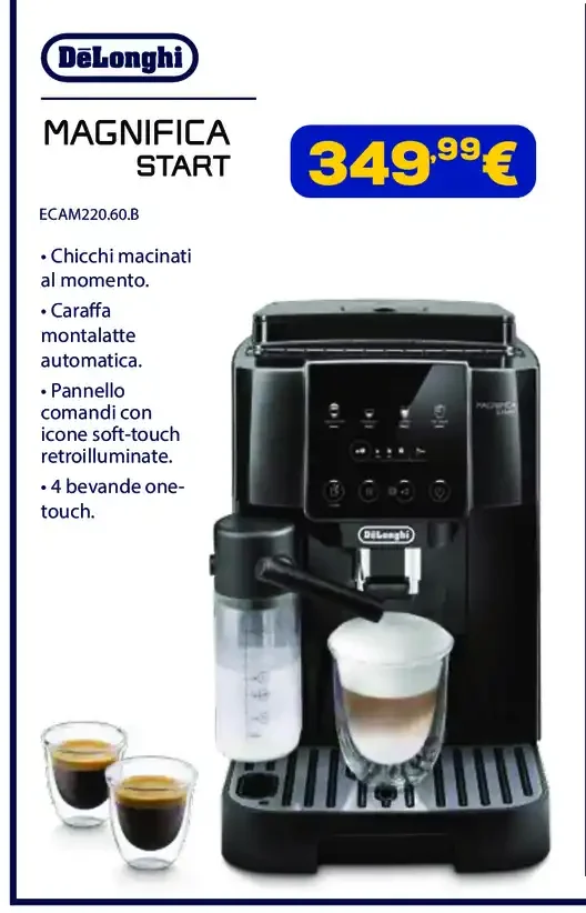 Macchina da caffè DeLonghi Magnifica Start ECAM220.60.B