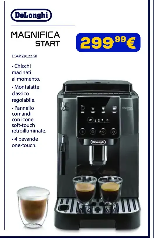 Macchina da caffè DeLonghi Magnifica Start ECAM220.22.GB