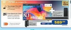 smart TV Mini LED