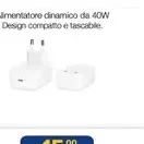 Alimentatore dinamico da 40W