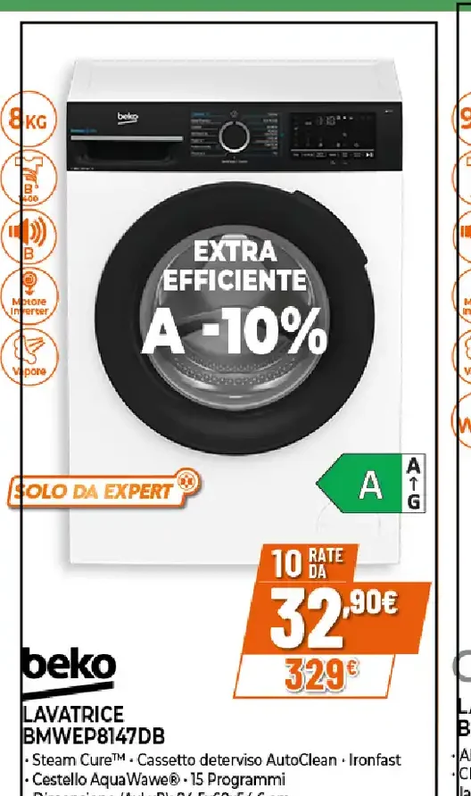 Lavatrice Beko BMWEP8147DB