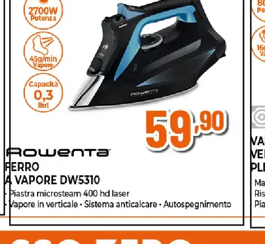 Ferro a vapore Rowenta DW5310