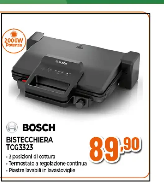 Bistecchiera Bosch TCG3323