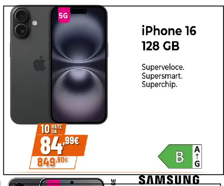 iPhone 16 128 GB