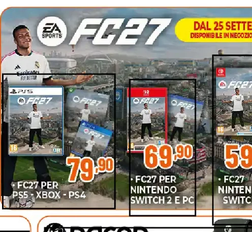 EA Sports FC27 per PS5/Xbox/PS4