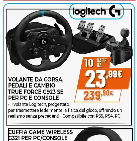 Volante Logitech G923 SE