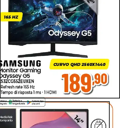 Monitor Gaming Odyssey G5 LS32CG552EUXEN
