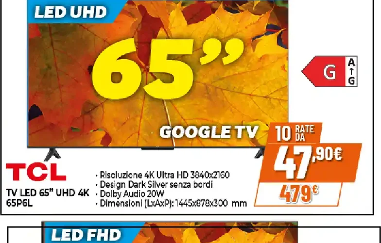 TV LED 65 UHD 4K 65P6L