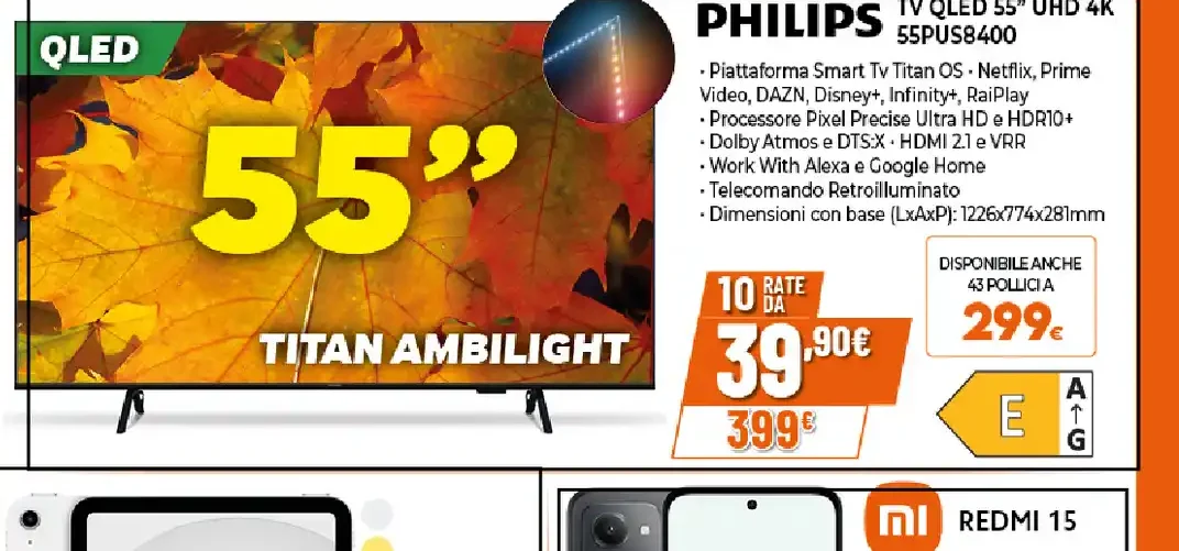 TV OLED 55 pollici UHD 4K