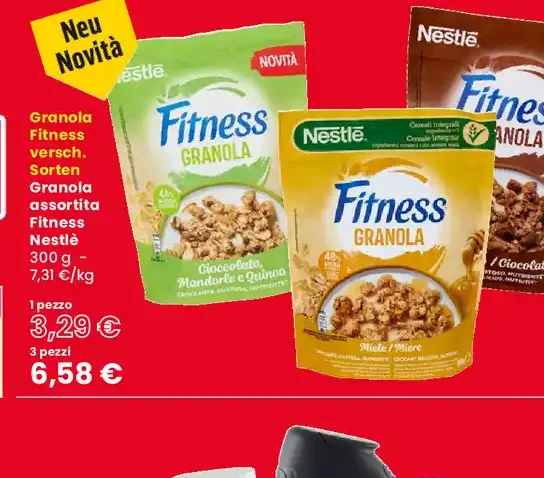 Granola Fitness Nestlé