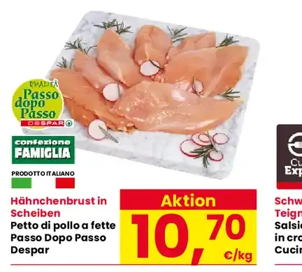 Petto di pollo a fette Passo Dopo Passo Despar