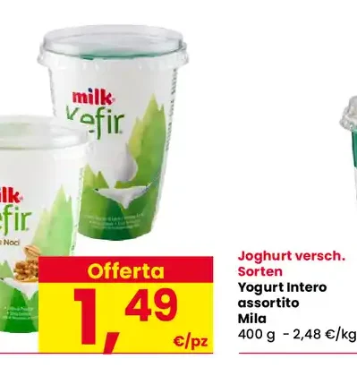 Kefir avena e noci o bianco