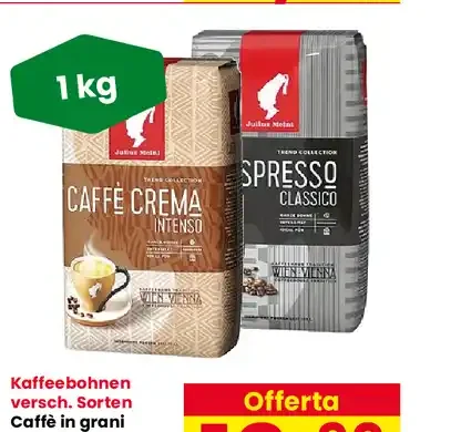 Caffè in grani assortito Meinl