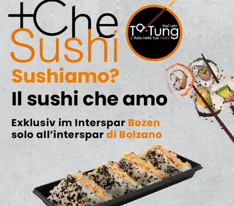 Sushi sandwich con pesce cotto