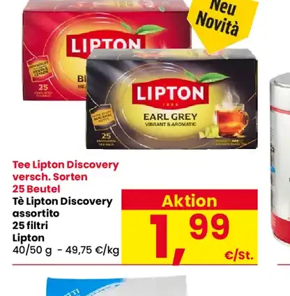 Lipton Discovery tea