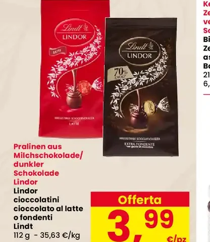 Lindt Lindor chocolates