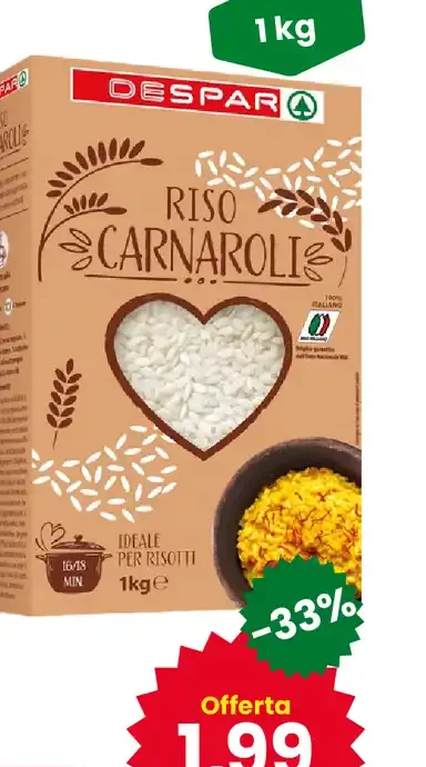 Despar Carnaroli rice