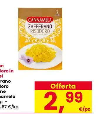 Cannamela saffron risotto