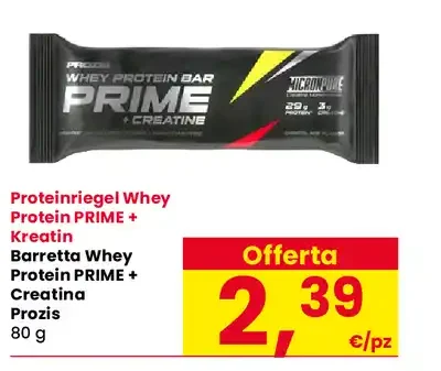 Barretta Whey Protein PRIME + Creatina