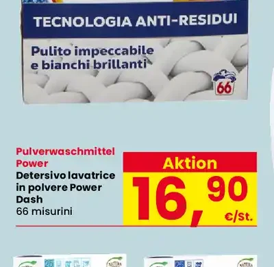 Detersivo lavatrice in polvere Dash Power
