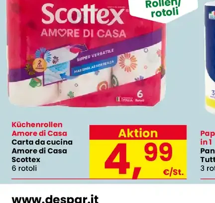 Carta da cucina Scottex