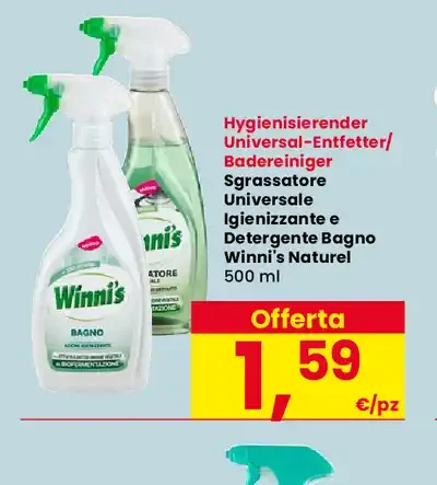 Sgrassatore universale Winnis