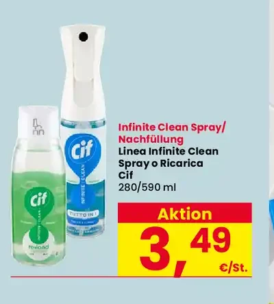 Spray detergente Cif