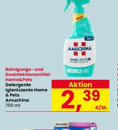 Detergente igienizzante Amuchina Home & Pets