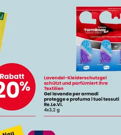 Sacchetti profumati per armadi Re.Le.Vi.
