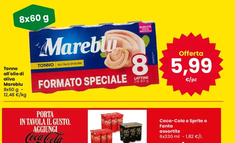Tonno all'olio di oliva
