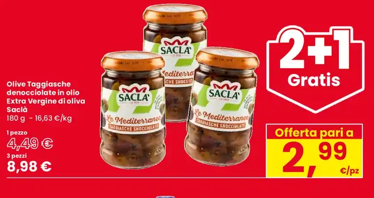 Olive taggiasche denocciolate