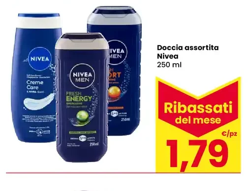 Doccia assortita Nivea