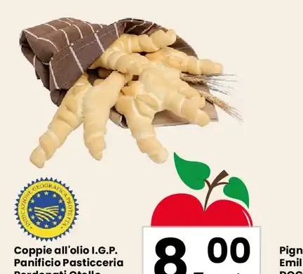 Coppie all'olio I.G.P. Panificio Pasticceria Perdonati Otello