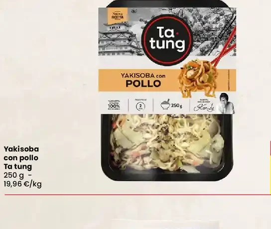 Yakisoba con pollo