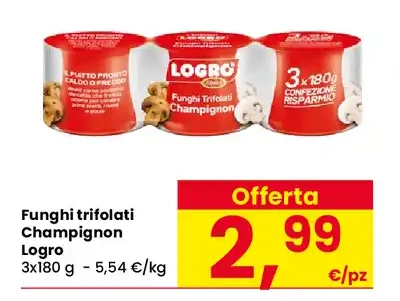 Funghi trifolati champignon Logro