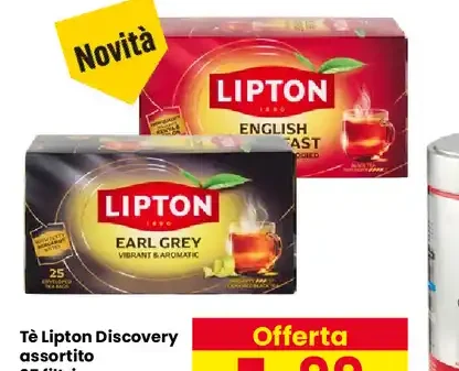 Tè Lipton Discovery assortito