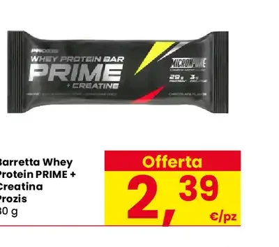 Barretta Whey Protein PRIME + Creatina Prozis