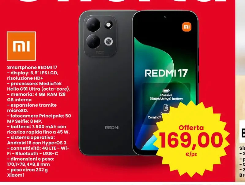 Smartphone Redmi 17