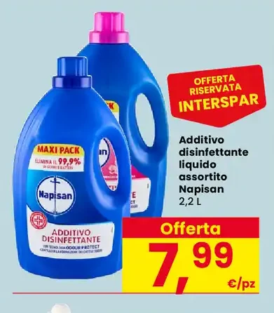 Additivo disinfettante liquido