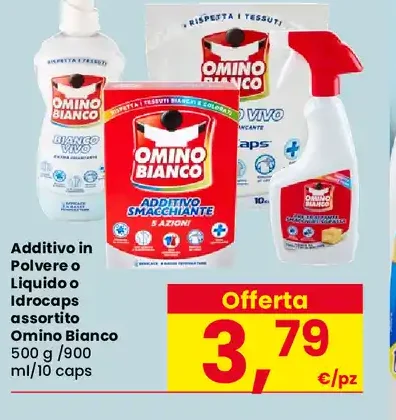 Additivo in polvere o liquido