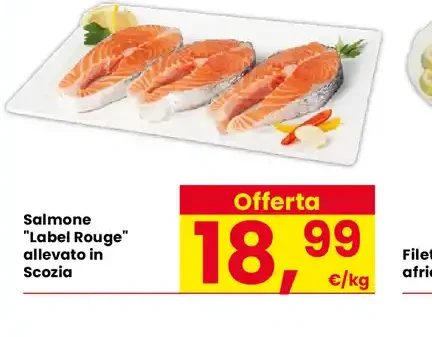 Salmone Label Rouge allevato in Scozia