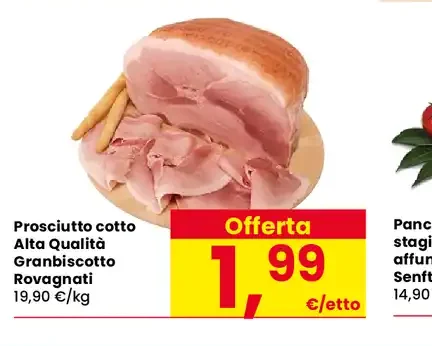 Prosciutto cotto Alta Qualità