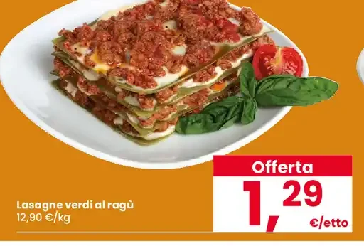 Lasagne verdi al ragù