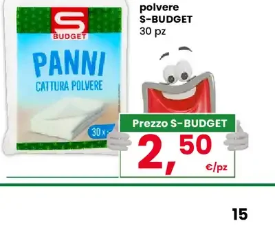 Panni cattura polvere S-Budget