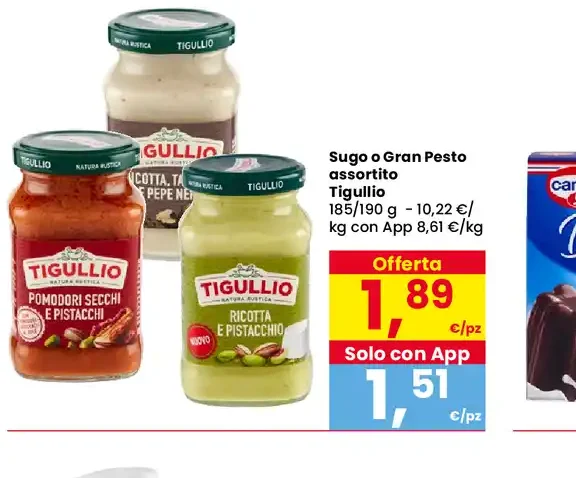 Sugo o Gran Pesto assortito
